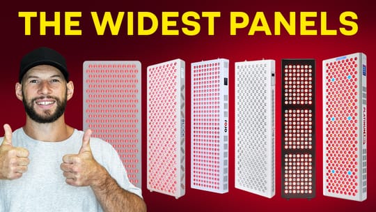 Unveiling The Top-5 Widest Red Light Therapy Panels!